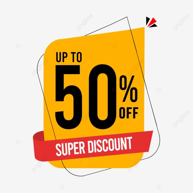 50% Off Super Discount