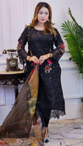 New Embroidery Three Piece M10
