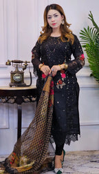 New Embroidery Three Piece M10