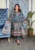 Cotton Digital Printed Three Piece M21
