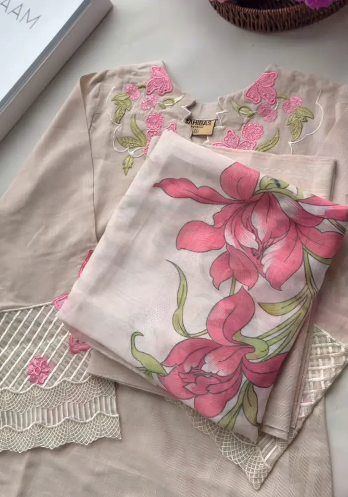 Luxury Embroidery 3-Piece