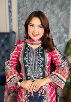 Cotton Digital Printed Three Piece M21